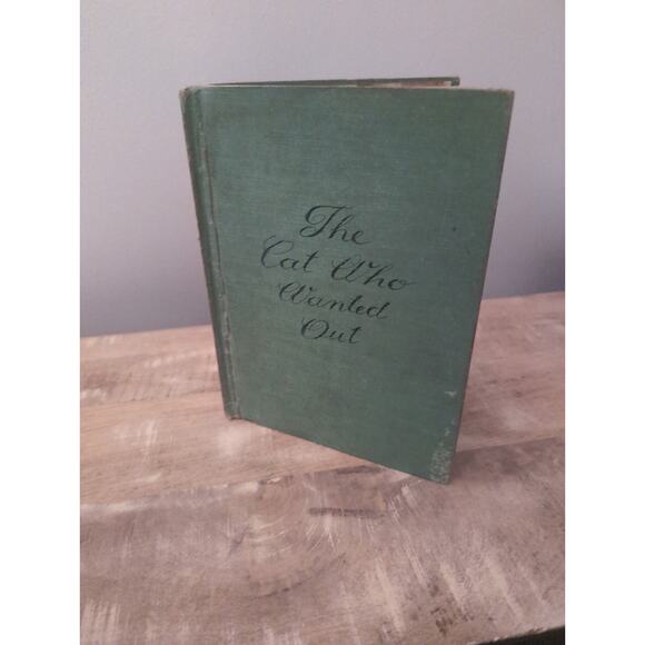 The Cat Who Wanted Out by Tay Hohoff, Ex-Library, 1959 Hardcover, Vintage Novel - Picture 1 of 6